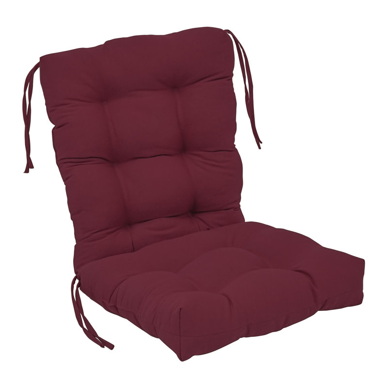 Latitude Run® Twill Indoor Seat/Back Cushion & Reviews Wayfair
